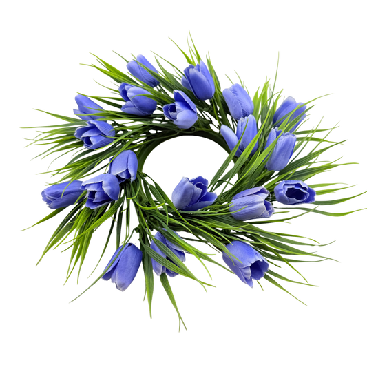 Teeny Tiny Tulip Candle Ring Lapis