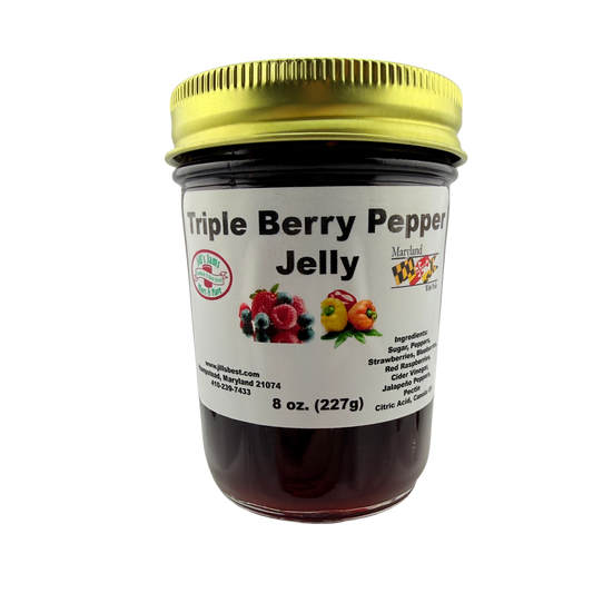 Triple Berry Pepper Jelly