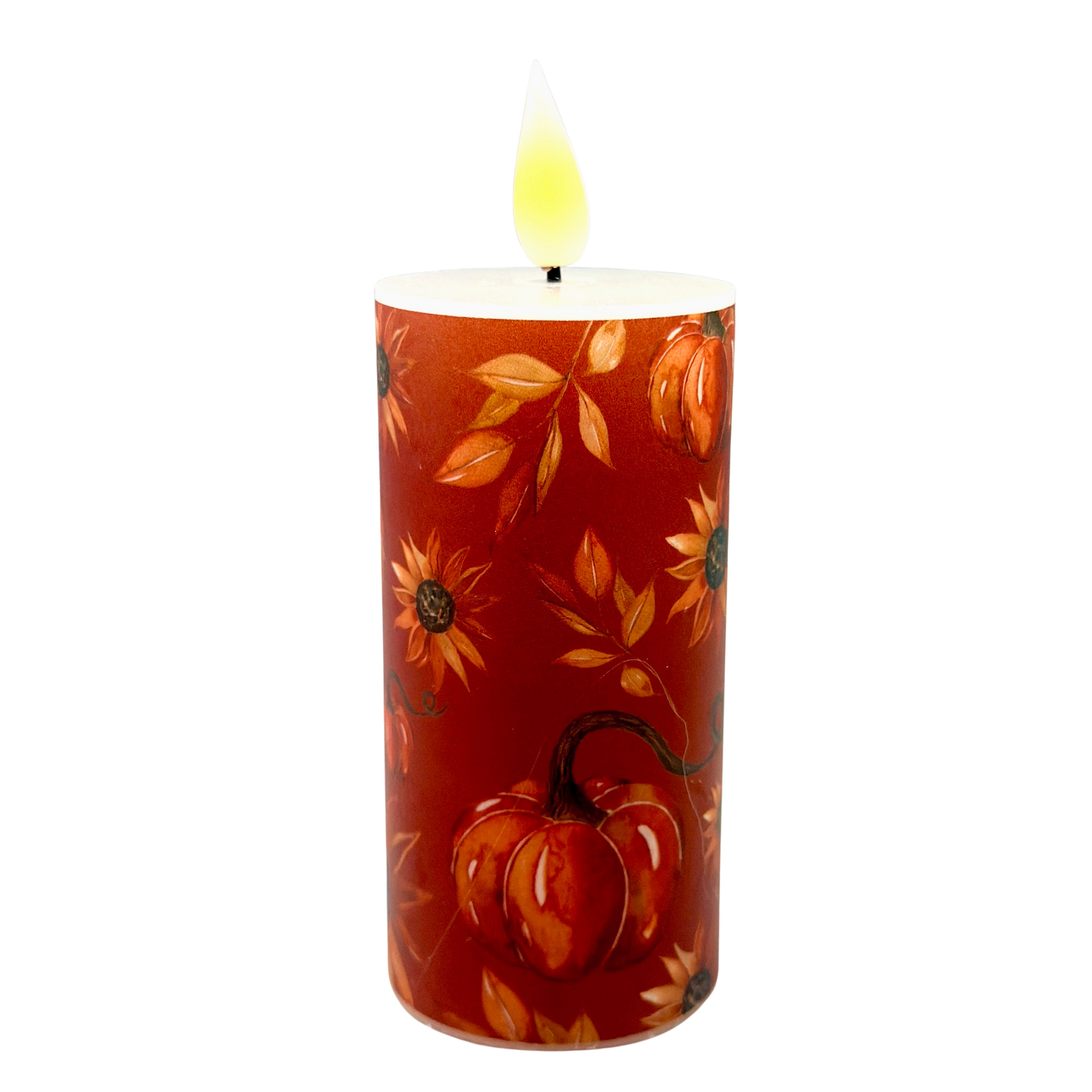 Shades of Autumn LED Timer Votive