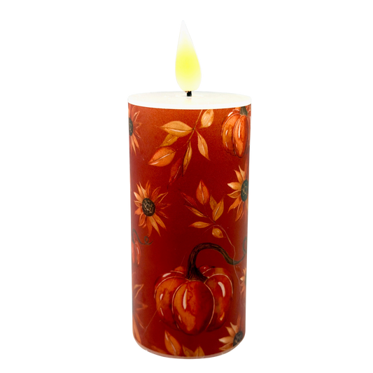 Shades of Autumn LED Timer Votive