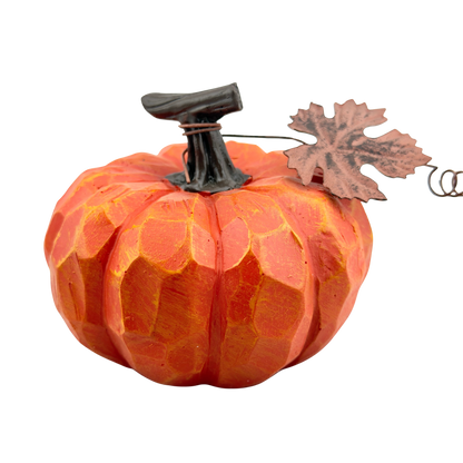 Wide Orange Pumpkin