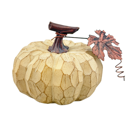 Wide Tan Pumpkin