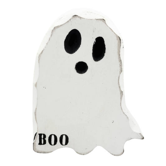 Ghost Boo Cutout Block